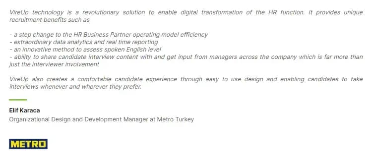 Metro case study